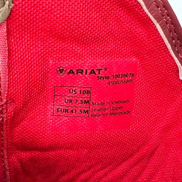 ***SOLD*** Ariat American Flag Western Cowboy Boots - Picture 7 of 7